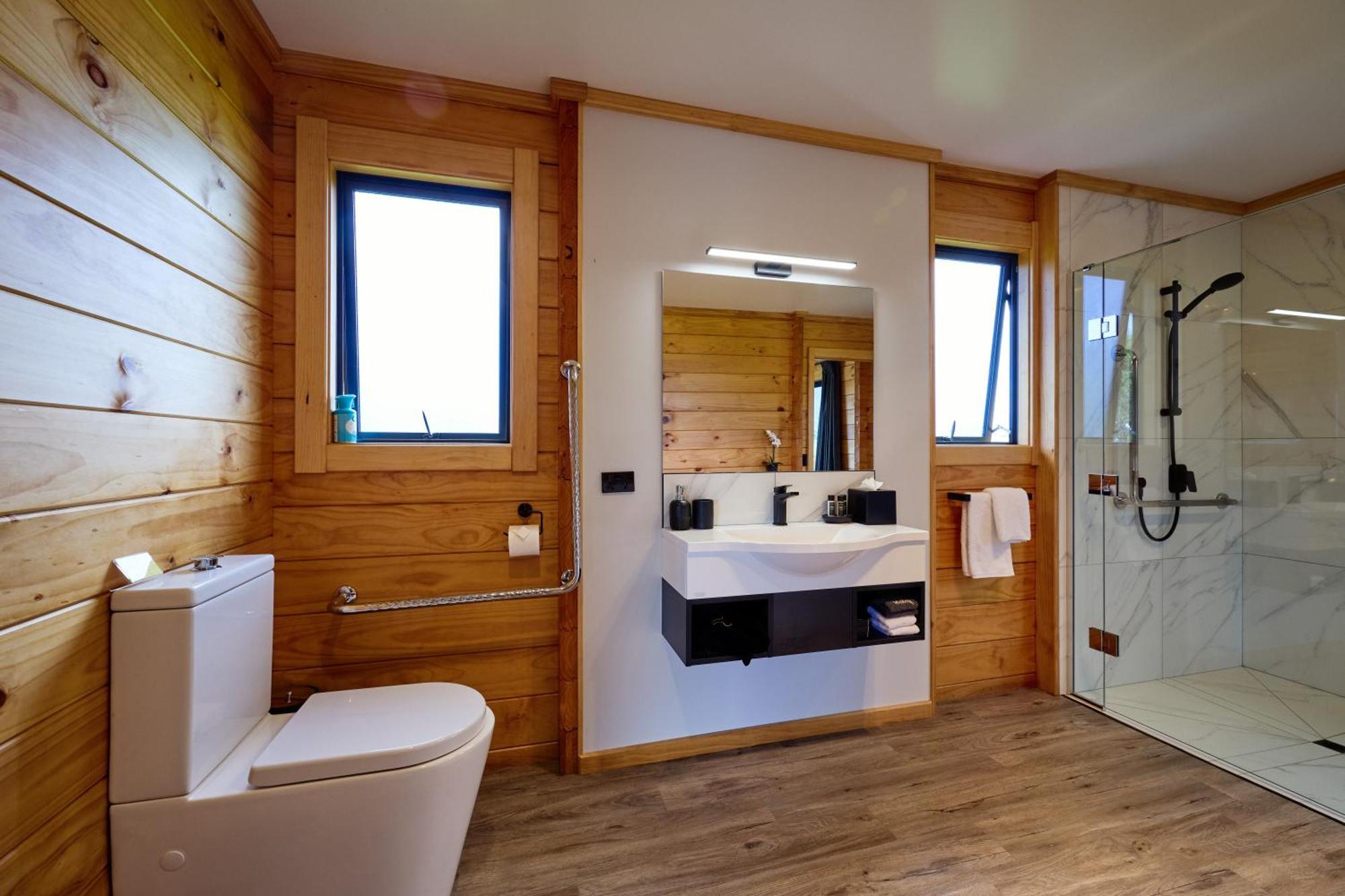 Deerbrooke Kaikoura Chalets - Chalet 2 ภายนอก รูปภาพ